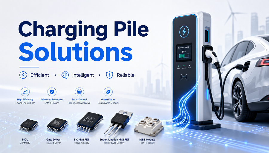 EV charging pile power-conversion application