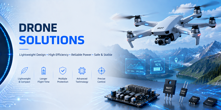 Drone power and propulsion application