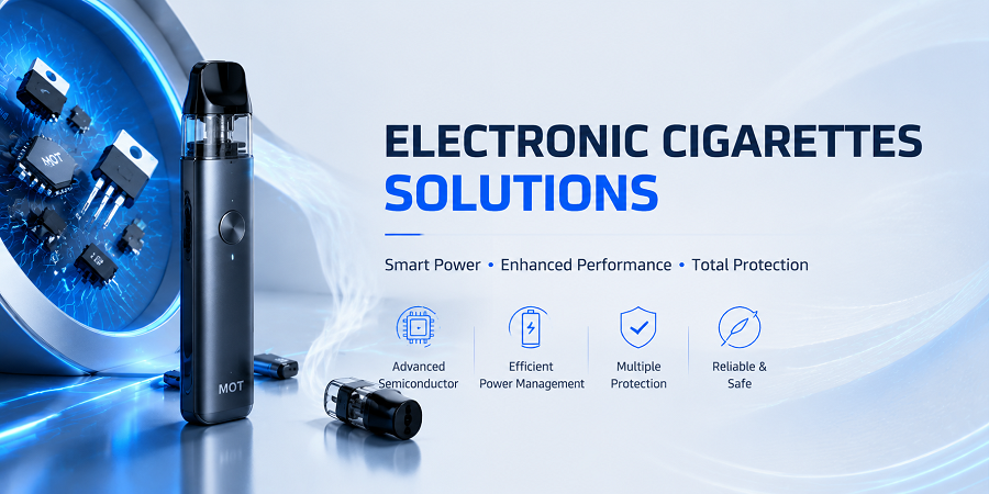 Electronic cigarette power electronics application
