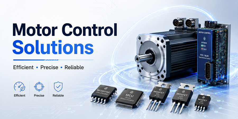 Motor control power electronics application