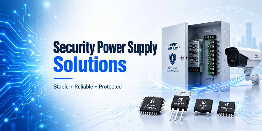 Security power supply application