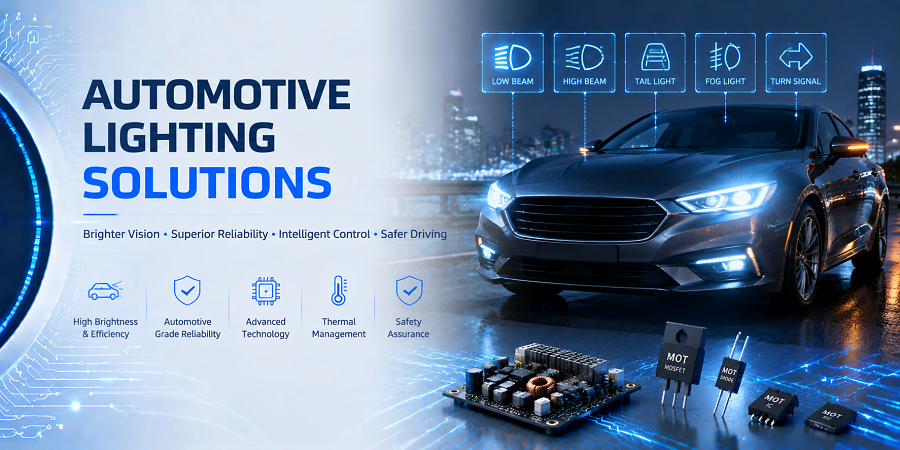 Automotive lighting electronics application