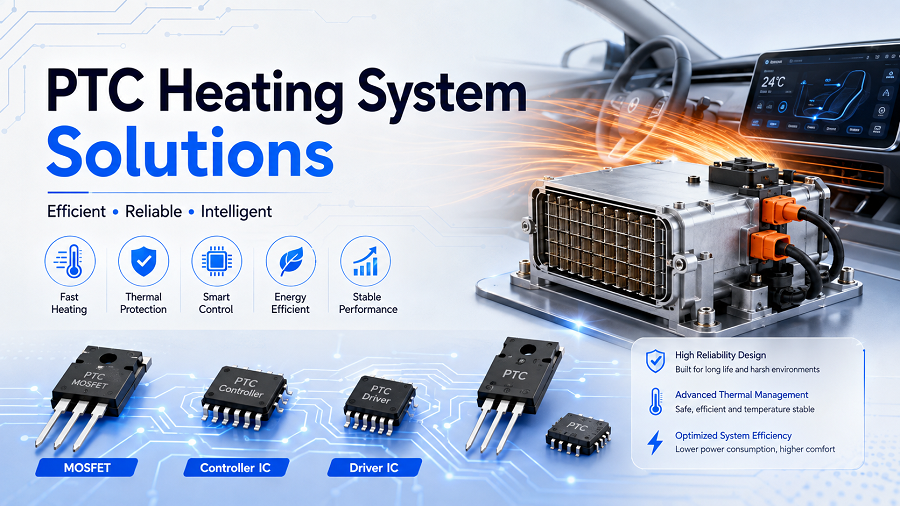 Automotive PTC heating system application
