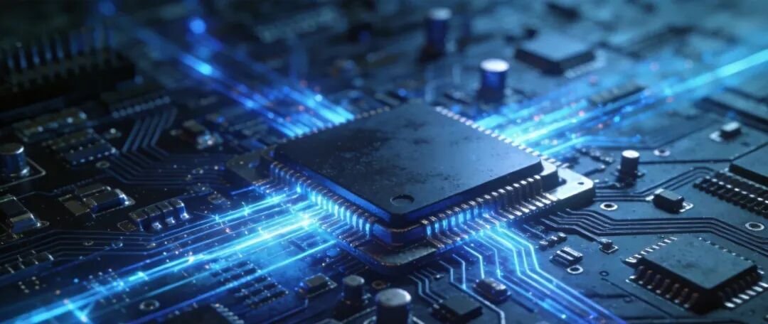 Technology chip and circuit background